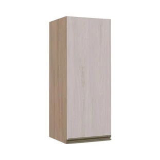 Módulo Armário Aéreo 88x35 1 Porta 100% MDF Cozinha Modulada Gold Robel Hanover/Aspen