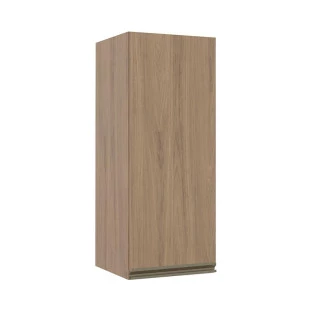Módulo Armário Aéreo 88x35 1 Porta 100% MDF Cozinha Modulada Gold Robel Hanover/Hanover