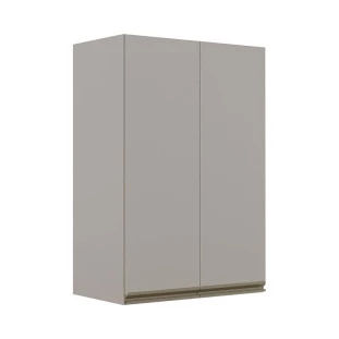 Módulo Armário Aéreo 88x60 2 Portas 100% MDF  Cozinha Modulada Gold Robel Fendi/Fendi