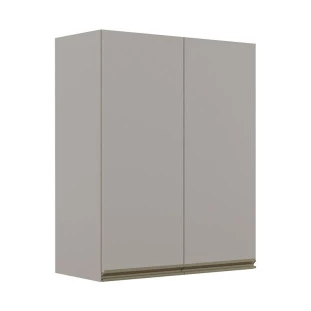 Módulo Armário Aéreo 88x70 2 Portas 100% MDF  Cozinha Modulada Gold Robel Fendi/Fendi