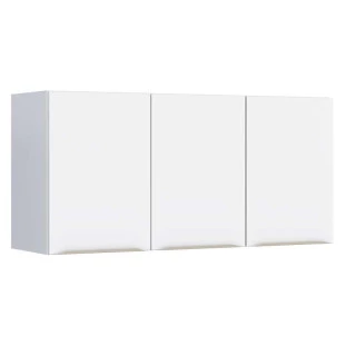 Armário Aéreo de Aço Para Pia 120cm 3 Portas Flora Cozimax Branco