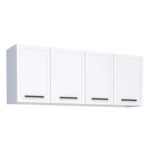 Armário Aéreo de Cozinha Aço 4 Portas Juno/Apolo 150 Cozimax Branco