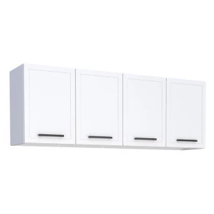 Armário Aéreo de Cozinha Aço 4 Portas Juno/Apolo 160 Cozimax Branco
