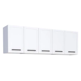 Armário Aéreo de Cozinha Aço 5 Portas Juno/Apolo 200 Cozimax Branco