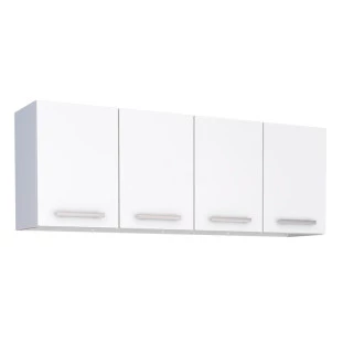 Armário Aéreo de Cozinha Aço 5 Portas Vênus 160 Cozimax Branco
