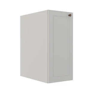 Módulo Balcao 30cm 1 Porta 100% MDF Cozinha Modulada Provence Robel Branco/Branco Matte