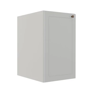 Módulo Balcao 40cm 1 Porta 100% MDF Cozinha Modulada Provence Robel Branco/Branco Matte