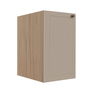Módulo Balcao 40cm 1 Porta 100% MDF Cozinha Modulada Provence Robel Hanover/Fendi Matte