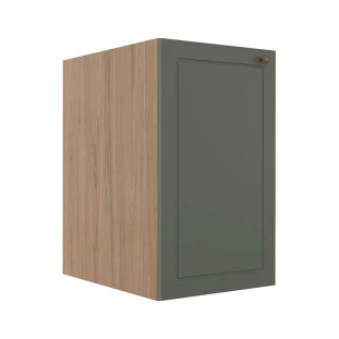 Módulo Balcao 40cm 1 Porta 100% MDF Cozinha Modulada Provence Robel Hanover/Salvia Matte