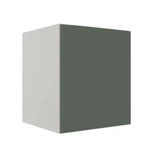 Módulo Balcão 60cm Para Embutir Forno 100% MDF Cozinha Modulada Robel Branco/Salvia Matte