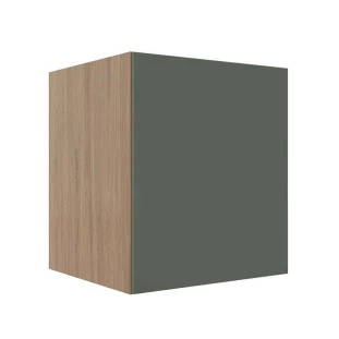 Módulo Balcão 60cm Para Embutir Forno 100% MDF Cozinha Modulada Robel Hanover/Salvia Matte