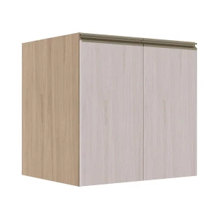 Módulo Balcão 70cm 2 Portas 100% MDF Cozinha Modulada Gold Robel Hanover/Aspen