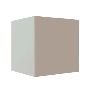 Módulo Balcão 70cm Para Embutir Forno 100% MDF Cozinha Modulada Robel Branco/Fendi Matte