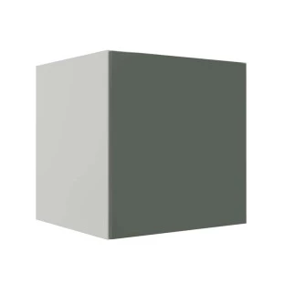 Módulo Balcão 70cm Para Embutir Forno 100% MDF Cozinha Modulada Robel Branco/Salvia Matte