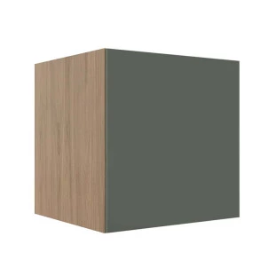 Módulo Balcão 70cm Para Embutir Forno 100% MDF Cozinha Modulada Robel Hanover/Salvia Matte