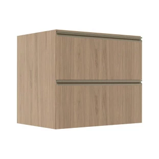 Módulo Balcão 80cm 1 Gaveta 1 Porta Basculante 100% MDF Cozinha Modulada Gold Robel Hanover/Hanover