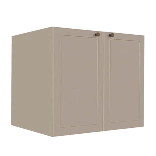 Módulo Balcao 80cm 2 Portas 100% MDF Cozinha Modulada Provence Robel Fendi/Fendi Matte