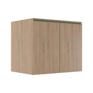Módulo Balcão 80cm 2 Portas 100% MDF Cozinha Modulada Gold Robel Hanover/Hanover