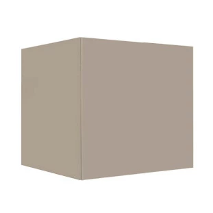 Módulo Balcão 80cm Para Embutir Forno 100% MDF Cozinha Modulada Robel Fendi/Fendi Matte