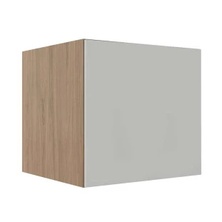 Módulo Balcão 80cm Para Embutir Forno 100% MDF Cozinha Modulada Robel Hanover/Branco Matte