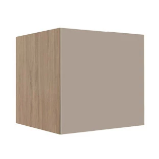 Módulo Balcão 80cm Para Embutir Forno 100% MDF Cozinha Modulada Robel Hanover/Fendi Matte
