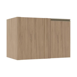 Módulo Balcao De Canto Reto 100cm Direito 100% MDF Cozinha Modulada Gold Robel Hanover/Hanover