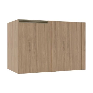 Módulo Balcao De Canto Reto 100cm Esquerdo 100% MDF Cozinha Modulada Gold Robel Hanover/Hanover