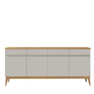 Buffet 190cm Sala Jantar 4 Portas Magnum EDN Fendi/Freijo