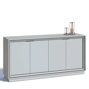 Buffet Para Sala de Jantar 4 Portas 1.60 Ópera Imcal Branco