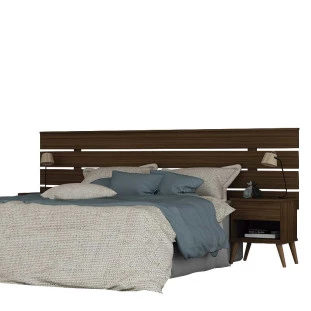 Cabeceira Para Cama Box Casal Qeen ou King Roma Gelius Nogueira