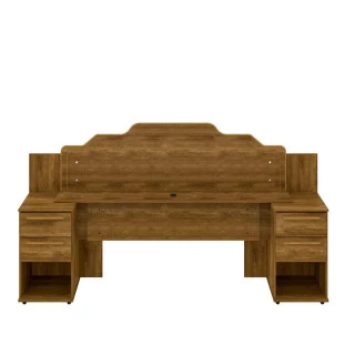 Cabeceira de Casal Queen King Diamante Fabrimoveis Imbuia