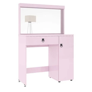Penteadeira Camarim Lola Mirarack Rosa