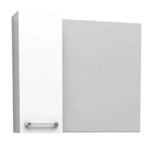 Espelho Para Banheiro Aço Figo 60 Cozimax Branco