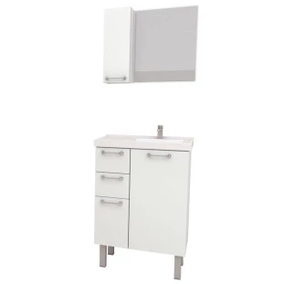 Conjunto Para Banheiro Aço Cereja 60 Cozimax Branco