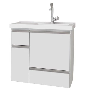 Gabinete Para Banheiro Ibaté 60 Suspenso Cozimax Branco