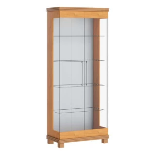 Cristaleira Moderna de Vidro com LED 72x175 Cristal Imcal Nature