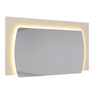 Espelho Para Buffet Sublime 160 Com LED Gelius Off White