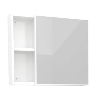 Espelho Para Banheiro Aço Ameixa 60 Cozimax Branco