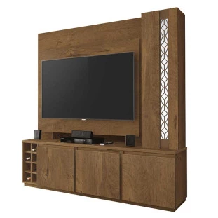 Estante Home Para TV até 55 Capri EDN Naturale