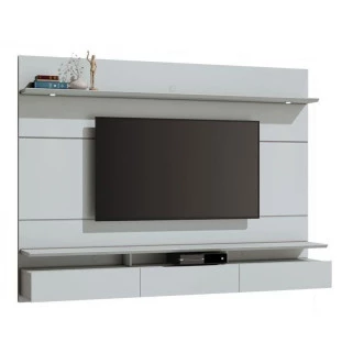 Home Suspenso Sala Para TV 65 Polegadas 182x164 Decore 1.8 Imcal Branco