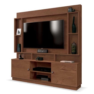 Estante Home Para TV 50 Polegadas Nevada EDN Naturale