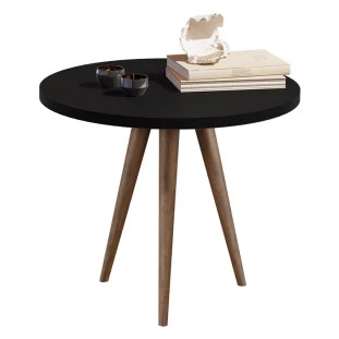 Mesa Lateral Pés Palito 8015 JB Bechara Preto