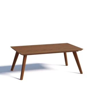 Mesa de Centro Sala Estar Retangular 91x52 Classic Imcal Freijó