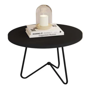 Mesa de Centro Redonda 8006 JB Bechara Preto