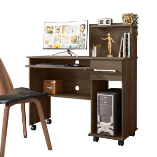 Mesa Para Computador Pequena Office Studio Lukaliam Imbuia