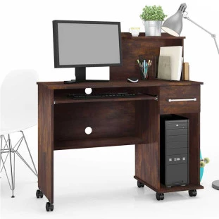 Mesa Para Computador Office Studio Lukaliam Noce