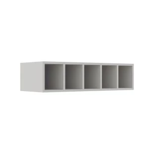 Módulo Nicho Adega Horizontal 80x20x34cm 100% MDF Cozinha Modulada Robel Branco