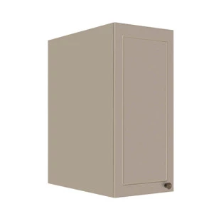 Módulo Armário Aéreo 68x35x56cm 1 Porta 100% MDF Cozinha Modulada Provence Robel Fendi/Fendi Matte