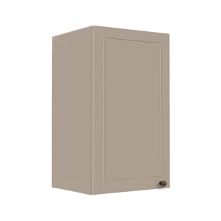 Módulo Armário Aéreo 68x40x34cm 1 Porta 100% MDF Cozinha Modulada Provence Robel Fendi/Fendi Matte