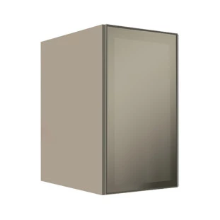 Módulo Armário Aéreo 68x40x56cm 1 Porta Vidro Reflecta Cozinha Modulada Robel Fendi
